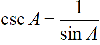 Half Angle Identities